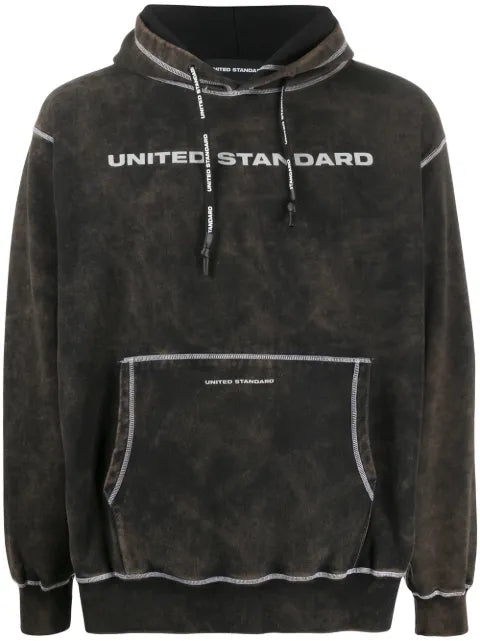 United Standard logo print hoodie