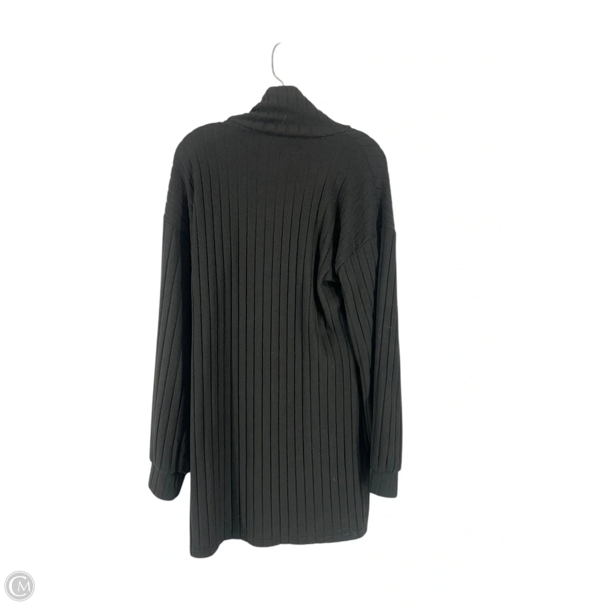 Dress Sweater By Clothes Mentor In Black, Size: L