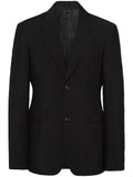 Prada single-breasted mohair-wool blazer