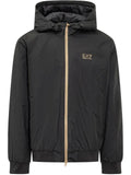 Ea7 Emporio Armani logo-print zip-up jacket