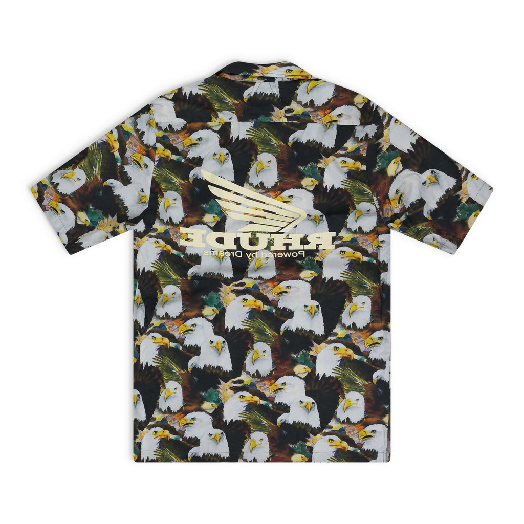 Multicolor Truck Stop American Eagle Button Up