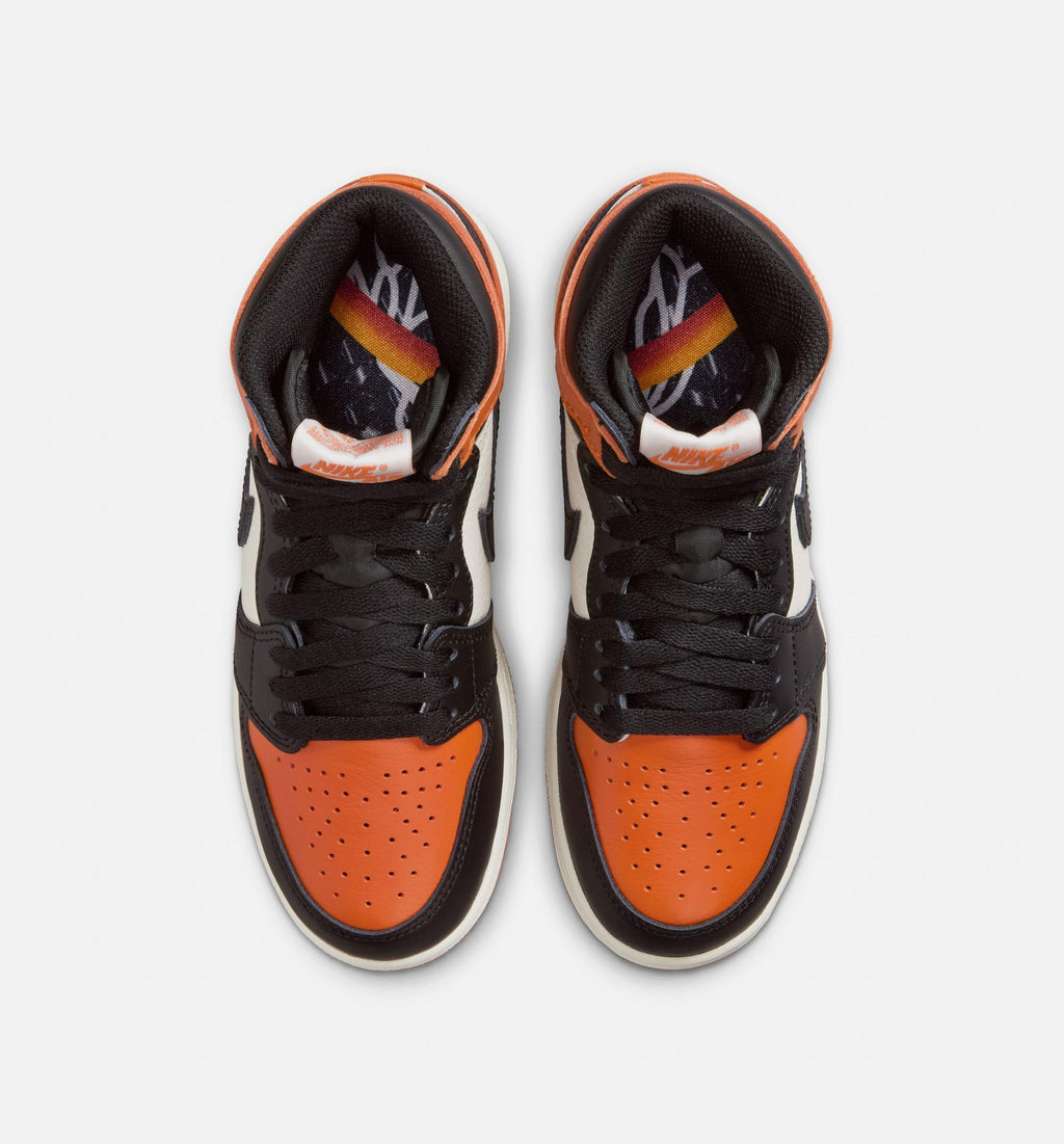 Air Jordan 1 Retro High OG Shattered Backboard Grade School Shoes