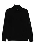 C.P. Company high-neck lens-detail sweater