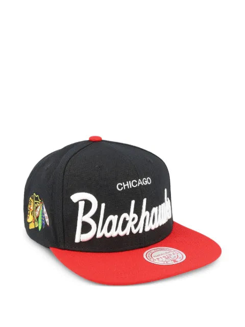 Mitchell & Ness Chicago Blackhawks NHL Vintage Script baseball cap