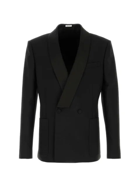 Alexander McQueen double-breasted evening jacket