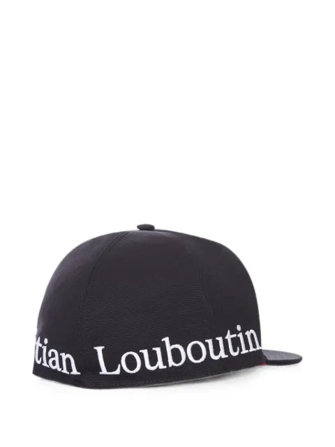 Christian Louboutin Canopy embroidered baseball cap