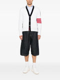 Thom Browne 4-Bar cable-knit cardigan