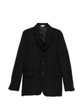 Comme des Garçons Homme Plus diagonal-stripe notched-lapels jacket