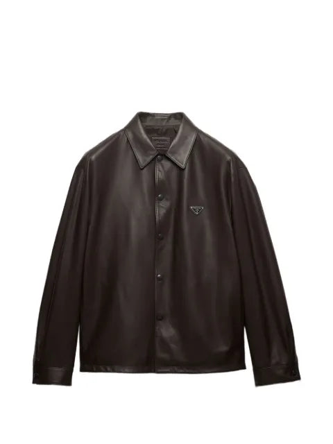 Prada Nappa leather shirt