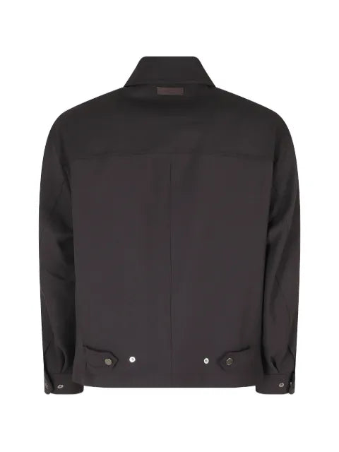 Paolo Pecora zip-up collared jacket