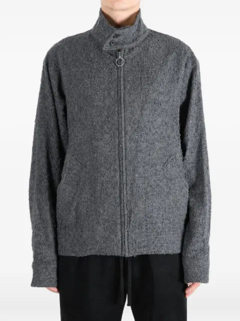 Kozaburo high-neck zip-up jacket