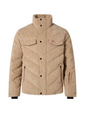 Perfect Moment chevron quilted down jacket