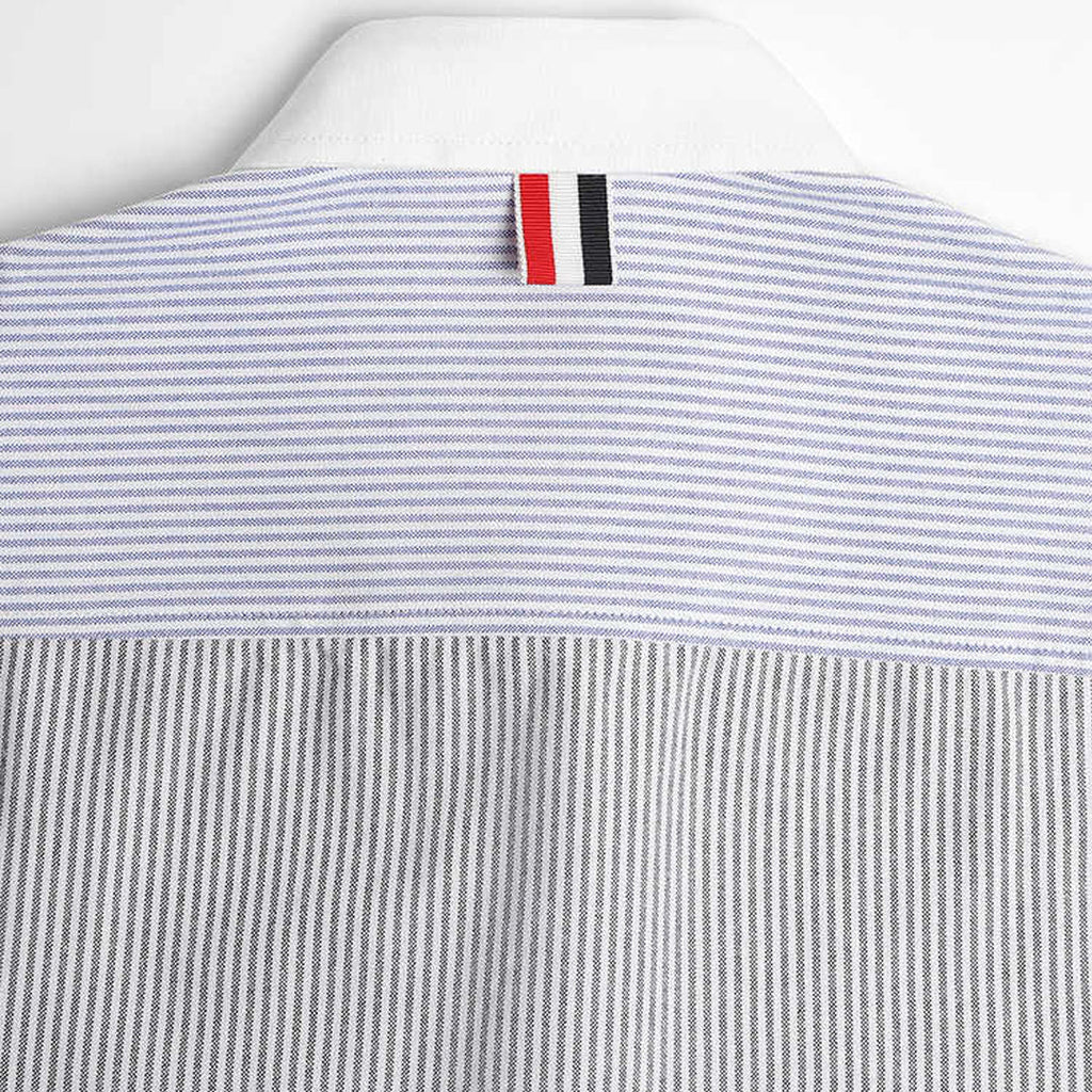 Men's Blue striped shirt | Thom Browne