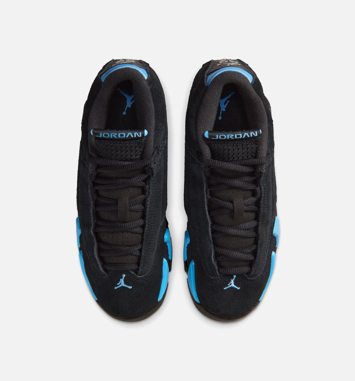Air Jordan 14 Retro Black University Blue Grade School Lifestyle Shoe