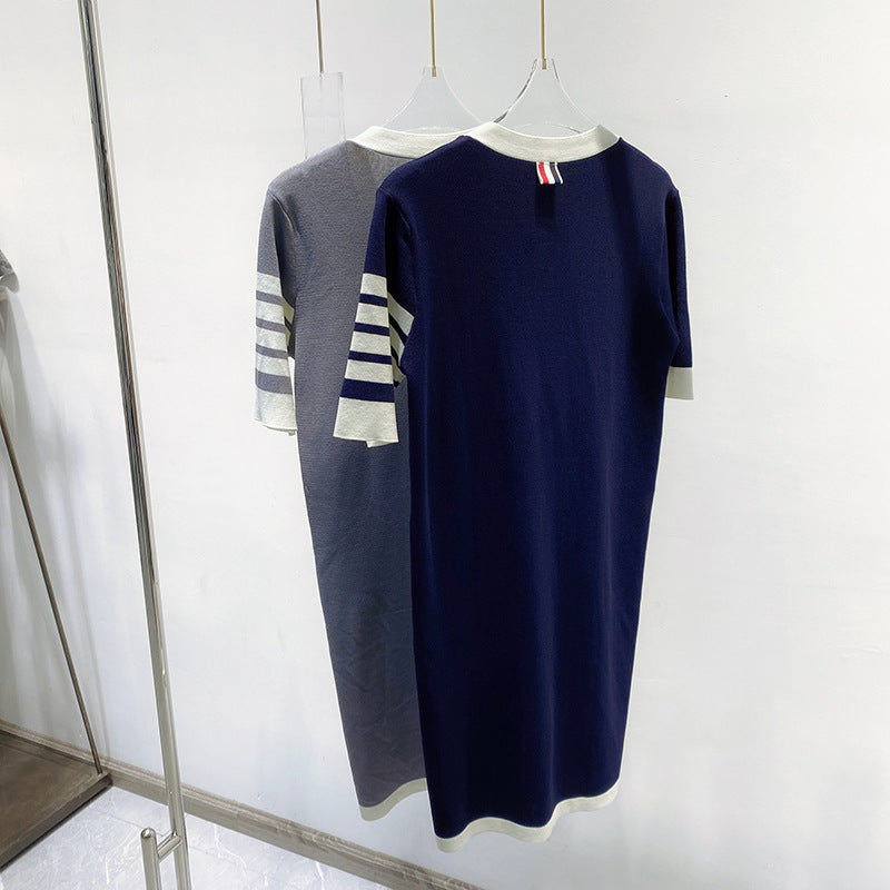 Women's Color-Block T-Shirt Dress | Thom Browne