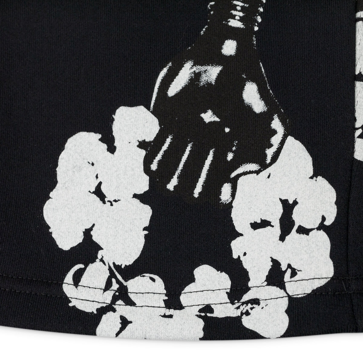 Black Hardies Fist Rhinestone Wreath Sweatpants