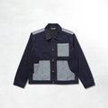 Chet Rock Infinity Panel Jacket: Blue Rinse Wash