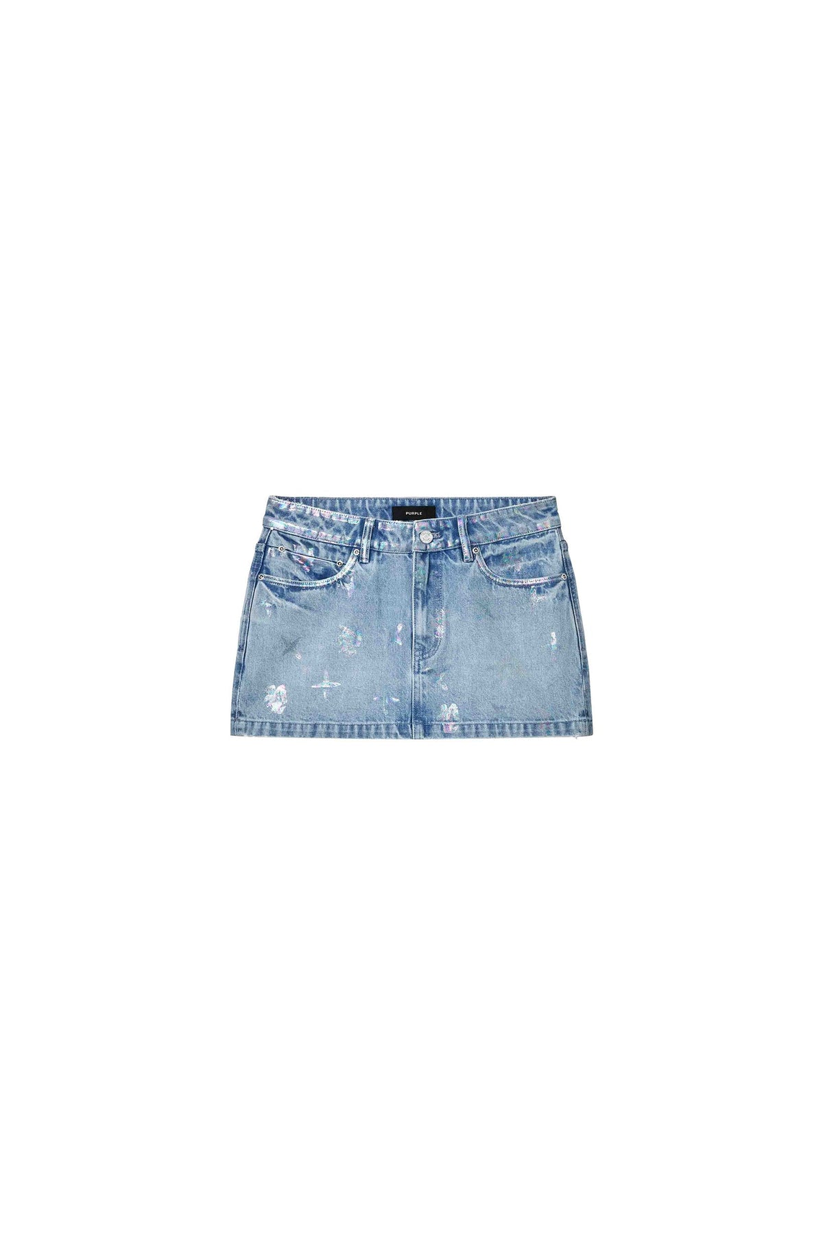 Monogram Mini Skirt