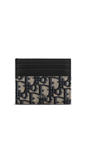 Dior Oblique Jacquard Card Holder