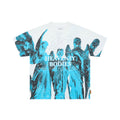 FIRST ROW Statues Rhinestone Graphic T-Shirt