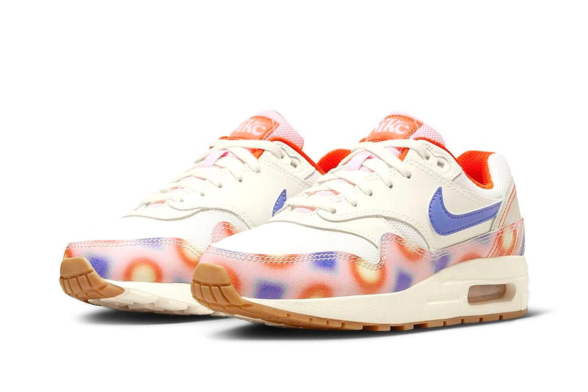Big Kid's Nike Air Max 1 Sail/Football Grey-Blue Joy (FN7287 100)