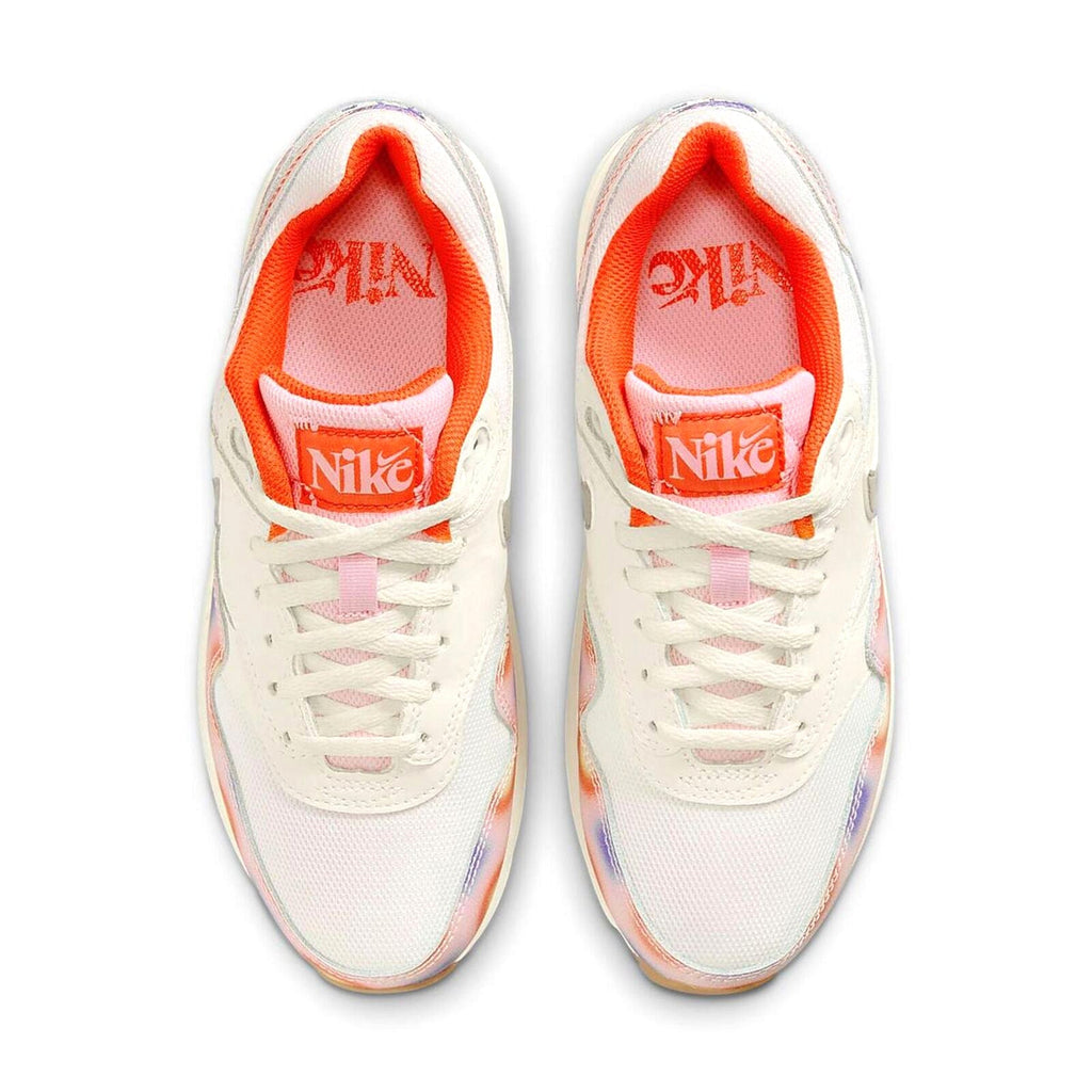 Big Kid's Nike Air Max 1 Sail/Football Grey-Blue Joy (FN7287 100)