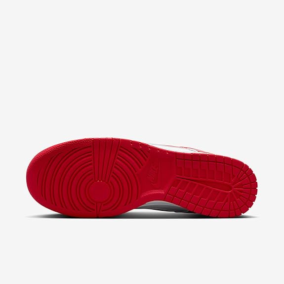 Men's Nike Dunk Low Retro White/University Red-White (HF5441 104)