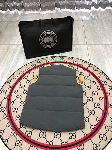 Canada Goose Grey Quilted Down Vest