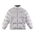 The North Face Contrast-Panel Stand-Collar Puffer Jacket – Two-Tone Edition