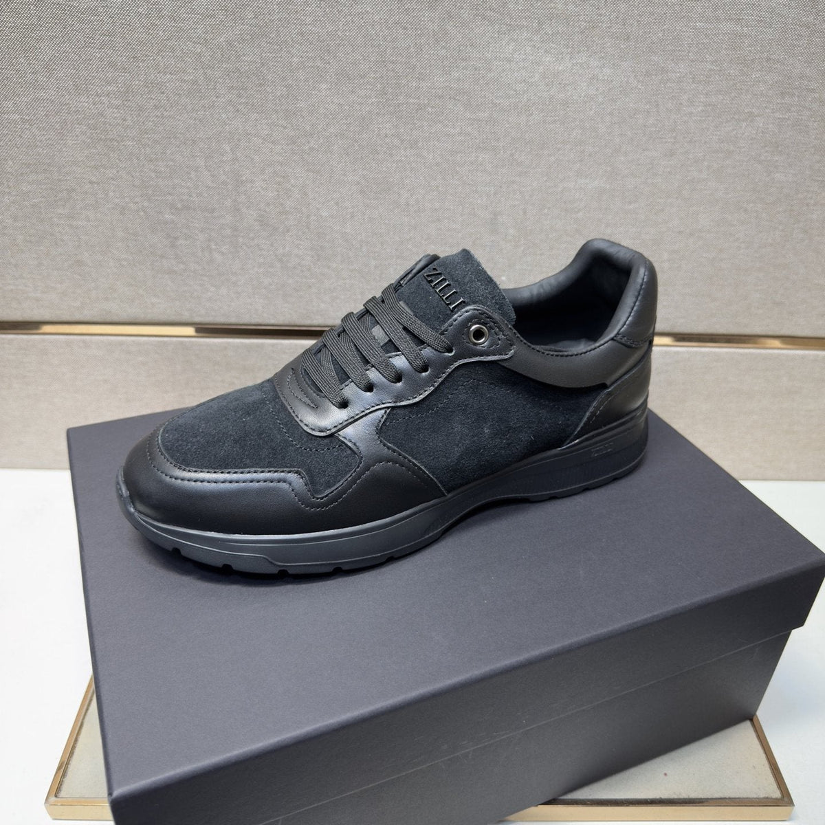 ZILLI Men's Paneled Low-Top Sneakers