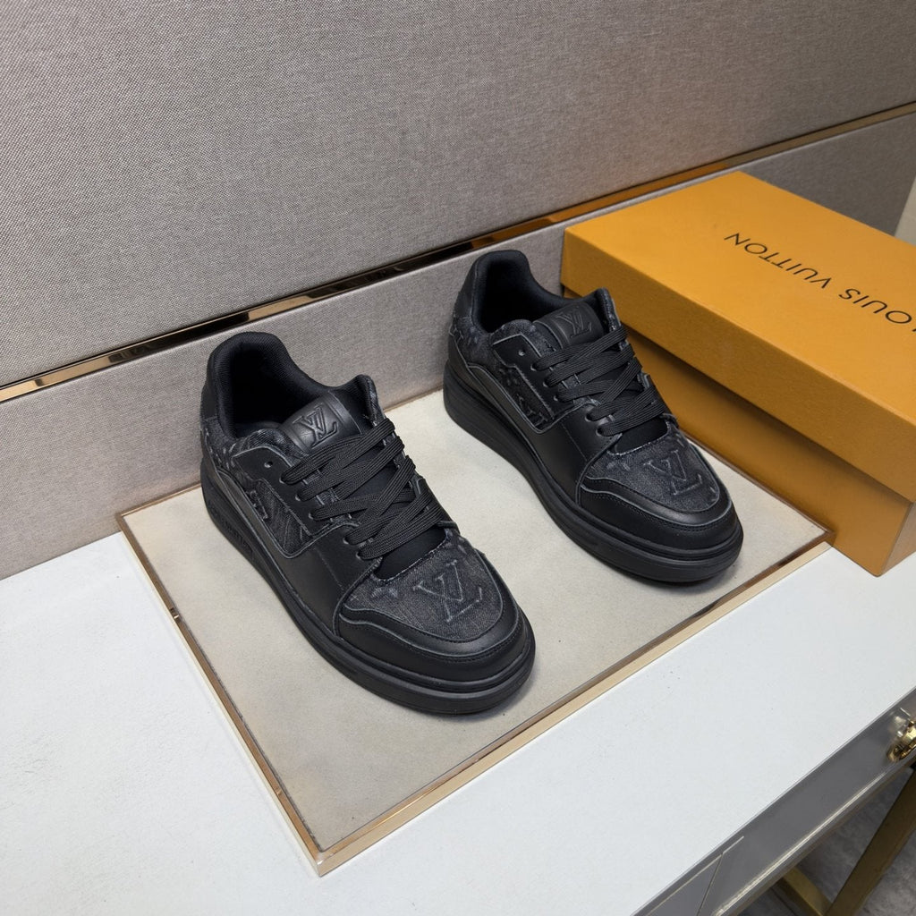 Louis Vuitton Men's Panel Low-Top Sneakers