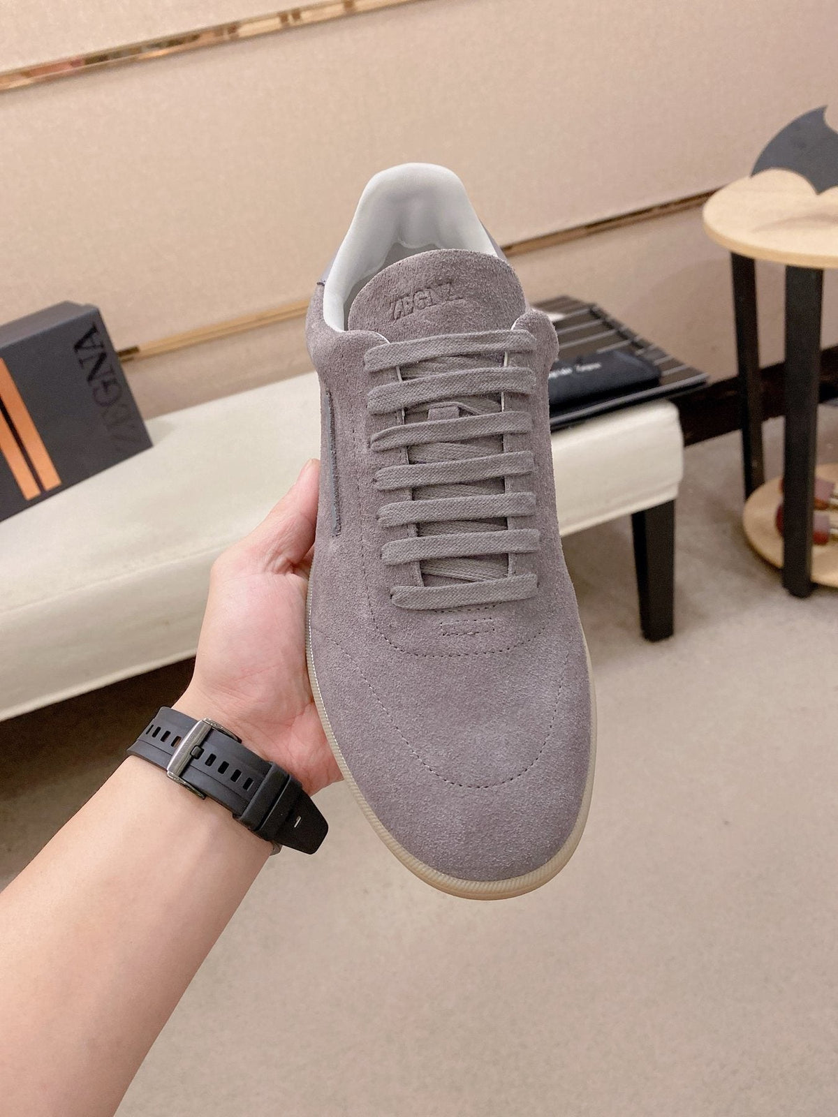 Zegna Men's Low-Top Sneakers