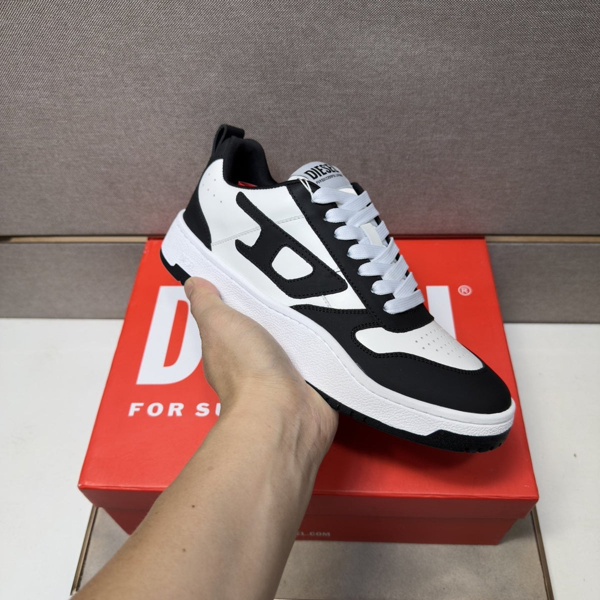 Diesel Panel Low-Top Sneakers