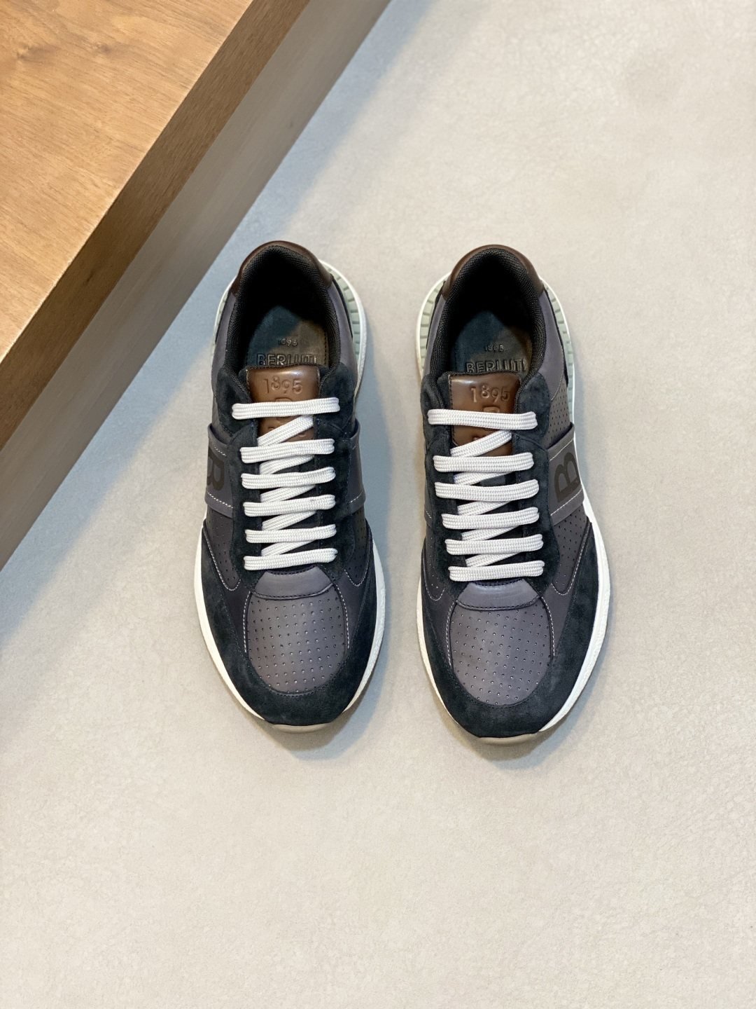 Berluti Sport Track Low-Top Sneakers