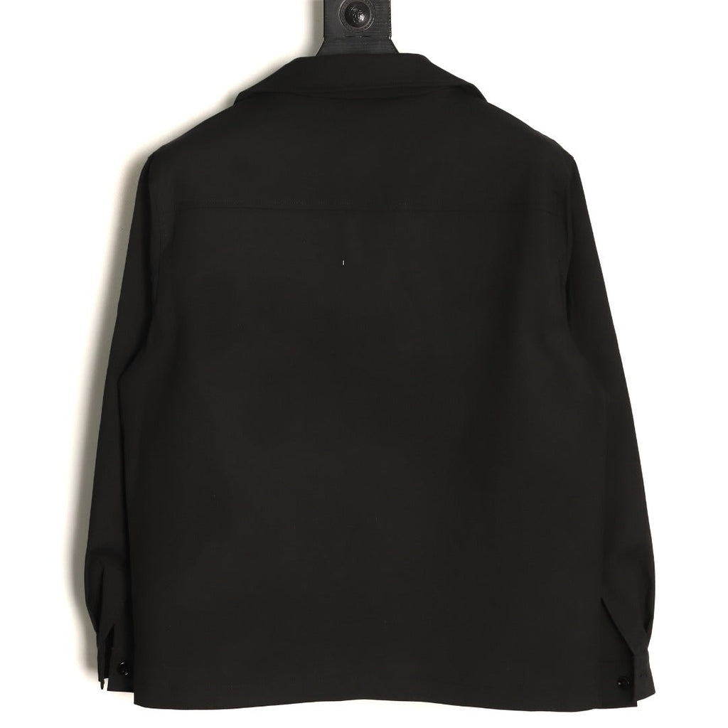 Burberry 26SS Bloomsbury Equestrian Full-Zip Jacket - Black
