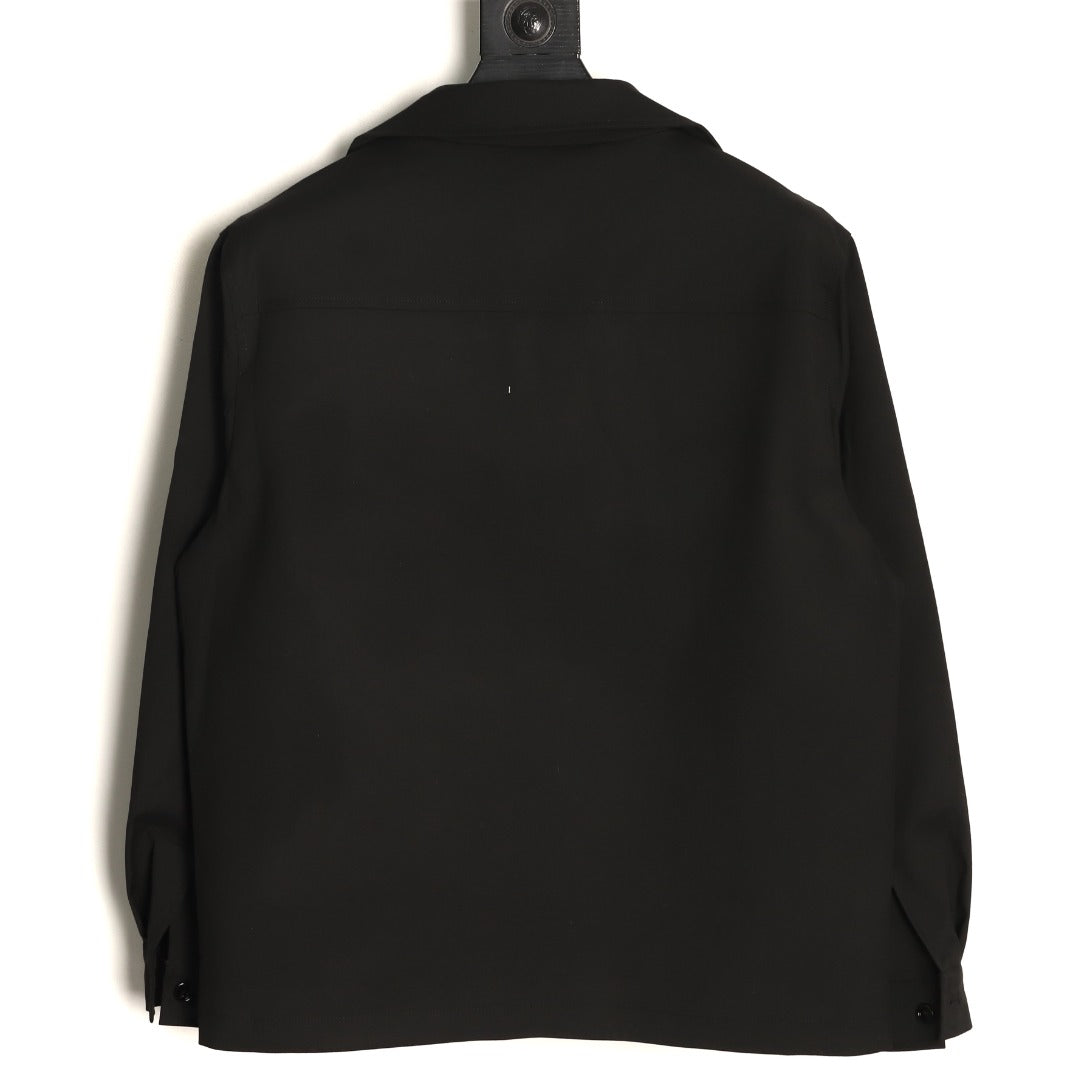 Burberry 26SS Bloomsbury Equestrian Full-Zip Jacket - Black